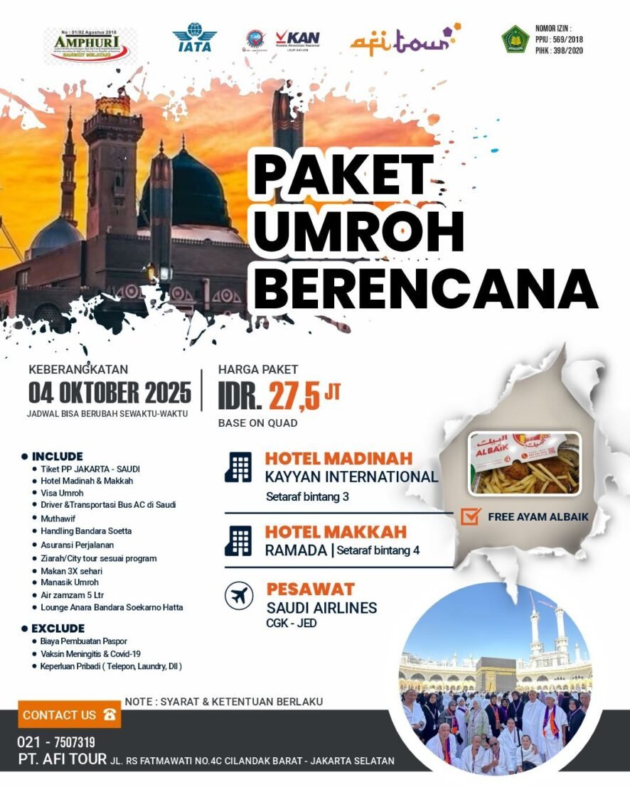 UMROH BERENCANA 04 OKT 2025