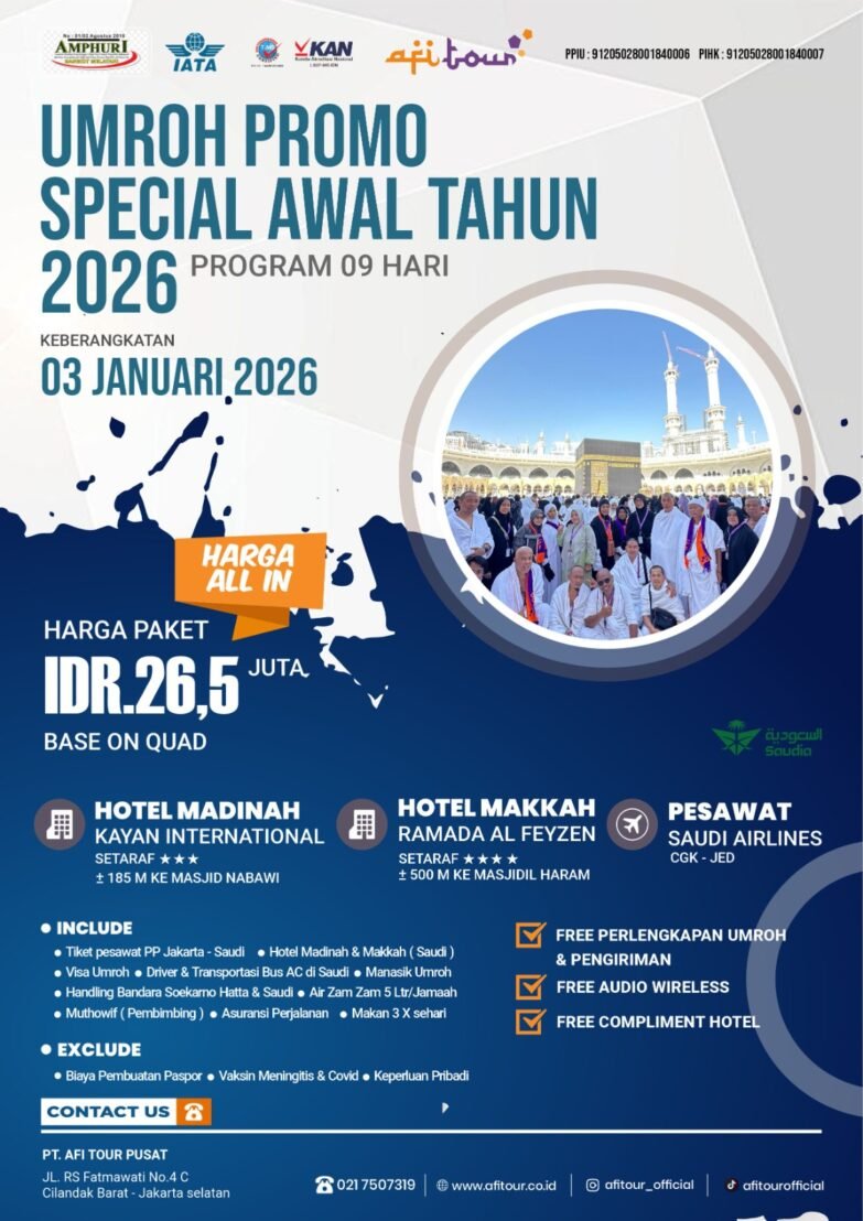 UMROH PROMO AWAL TAHUN