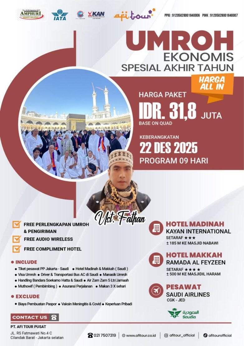 UMROH EKONOMIS 22 DESEMBER 2025