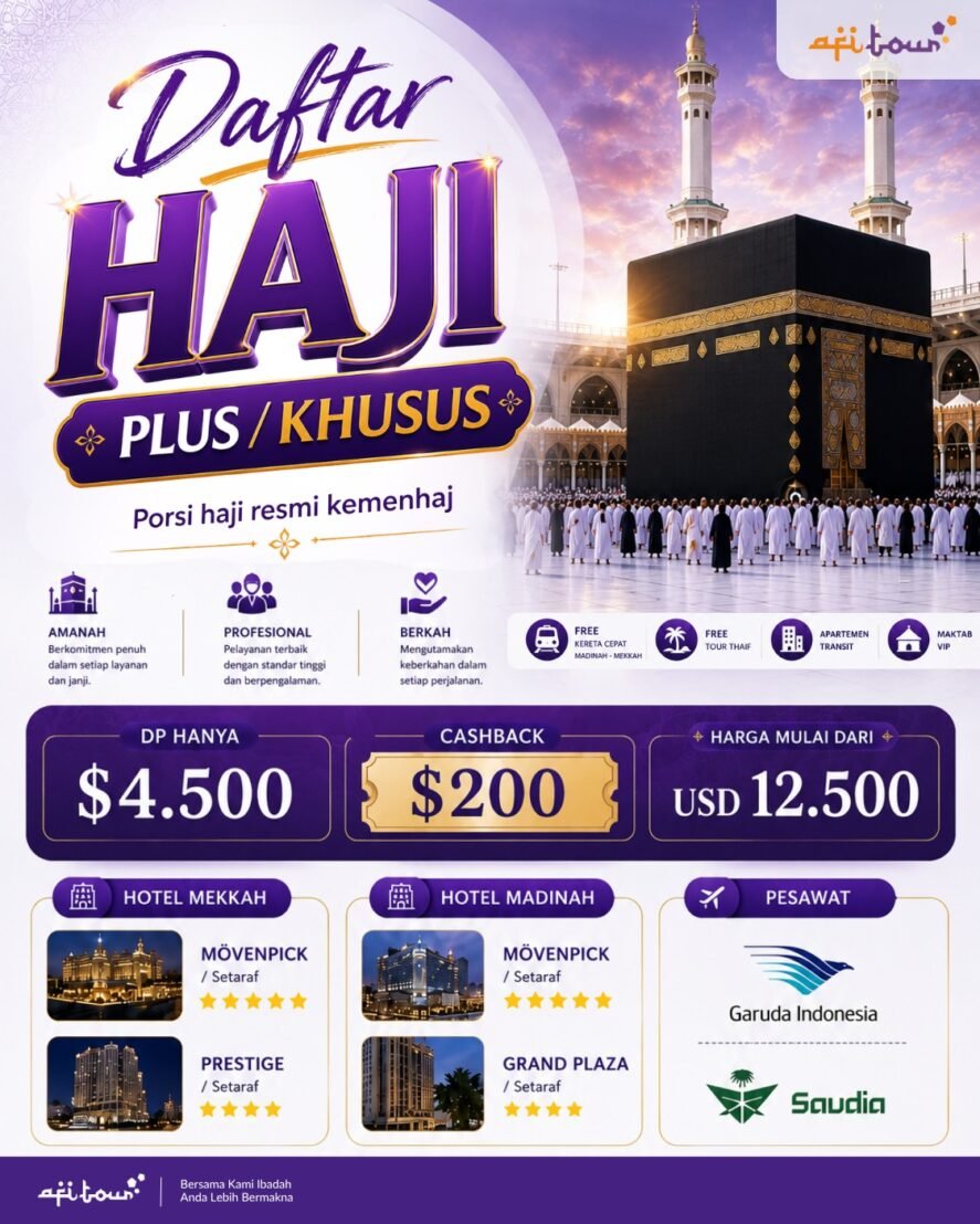 DP HAJI KHUSUS AFI TOUR